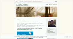 Desktop Screenshot of lechatdargent.wordpress.com