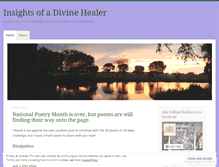 Tablet Screenshot of divinehealer.wordpress.com