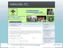 Tablet Screenshot of escoteirosdopadre.wordpress.com