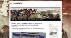 Desktop Screenshot of cliophage.wordpress.com