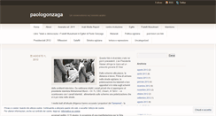 Desktop Screenshot of paologonzaga.wordpress.com