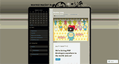 Desktop Screenshot of beitamaci.wordpress.com