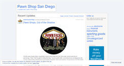 Desktop Screenshot of pawnshopsandiego.wordpress.com