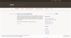 Desktop Screenshot of pinnc.wordpress.com