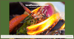 Desktop Screenshot of localflavorproductions.wordpress.com