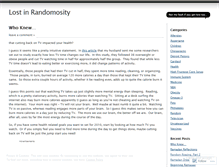 Tablet Screenshot of lostinrandomosity.wordpress.com