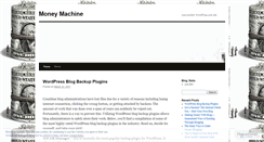 Desktop Screenshot of moneysmachine.wordpress.com