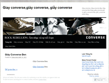 Tablet Screenshot of giayconverse.wordpress.com