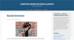 Desktop Screenshot of comptoncenter.wordpress.com