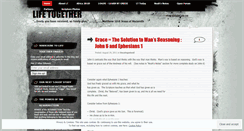 Desktop Screenshot of lifetogetherinchrist.wordpress.com