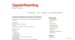 Desktop Screenshot of amatorkokken.wordpress.com