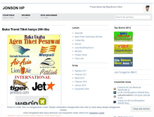 Tablet Screenshot of jonsonhisar.wordpress.com