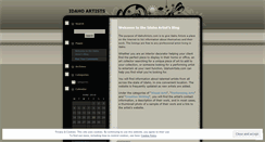 Desktop Screenshot of idahoartists.wordpress.com
