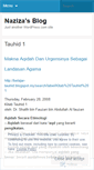 Mobile Screenshot of naziza.wordpress.com