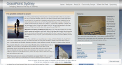 Desktop Screenshot of gracepointsydney.wordpress.com