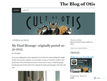 Tablet Screenshot of cultofotis.wordpress.com