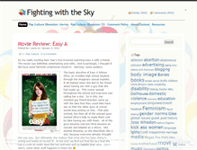 Tablet Screenshot of fightingthesky.wordpress.com