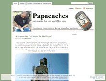 Tablet Screenshot of papacaches.wordpress.com