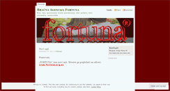 Desktop Screenshot of fortunac.wordpress.com