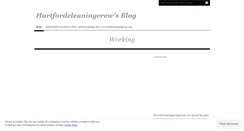 Desktop Screenshot of hartfordcleaningcrew.wordpress.com
