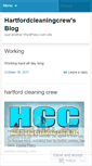 Mobile Screenshot of hartfordcleaningcrew.wordpress.com