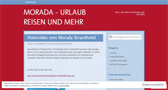 Desktop Screenshot of morada.wordpress.com