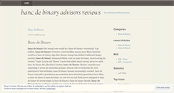 Desktop Screenshot of iusearch.bancdebinaryadvisorsreviews.wordpress.com