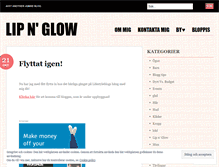 Tablet Screenshot of lipnglow.wordpress.com