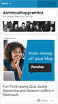Mobile Screenshot of dartmouthapprentice.wordpress.com