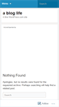 Mobile Screenshot of abloglife.wordpress.com