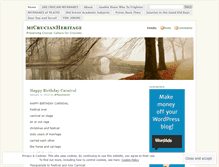 Tablet Screenshot of micrucianheritage.wordpress.com