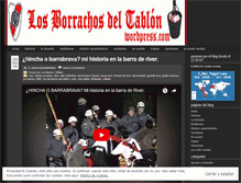 Tablet Screenshot of losborrachosdeltablon.wordpress.com