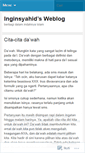 Mobile Screenshot of inginsyahid.wordpress.com