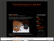 Tablet Screenshot of nayenails.wordpress.com