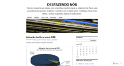 Desktop Screenshot of desfazendonos.wordpress.com