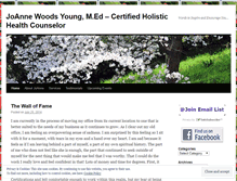 Tablet Screenshot of joannewoodsyoung.wordpress.com