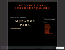 Tablet Screenshot of forrodubaum.wordpress.com