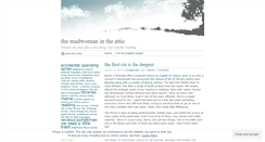 Desktop Screenshot of madwomansattic.wordpress.com