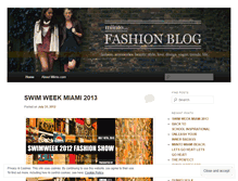 Tablet Screenshot of miintofashion.wordpress.com