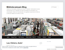 Tablet Screenshot of bibliotecaiesam.wordpress.com