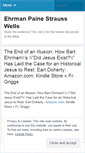 Mobile Screenshot of ehrmanpaine.wordpress.com