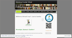 Desktop Screenshot of bibliotecaescolarfgs.wordpress.com