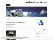 Tablet Screenshot of netonet.wordpress.com