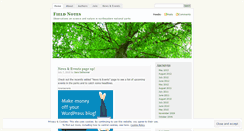 Desktop Screenshot of northeastparkscience.wordpress.com