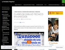 Tablet Screenshot of laverdaderamagnitud.wordpress.com