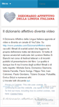 Mobile Screenshot of dizionarioaffettivo.wordpress.com