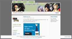 Desktop Screenshot of dragonballx2.wordpress.com