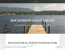 Tablet Screenshot of docksidemusings.wordpress.com