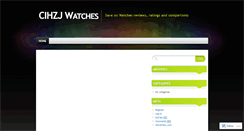 Desktop Screenshot of cihzjwatches.wordpress.com