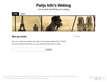 Tablet Screenshot of parijsinfo.wordpress.com